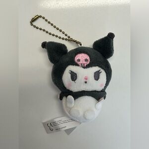 Sanrio Kuromi plush keychain